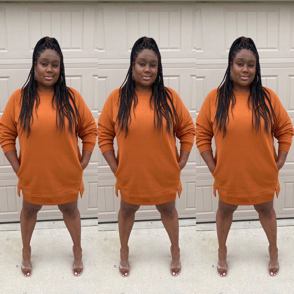 Plus size sweatshirt